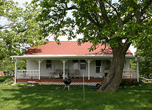 Back porch remodeling project.