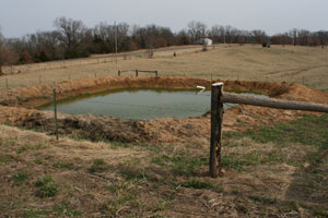 new septic lagoon