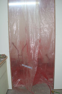 paint room after painting