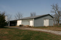 the barn