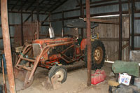 old tractor