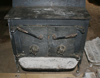 wood stove